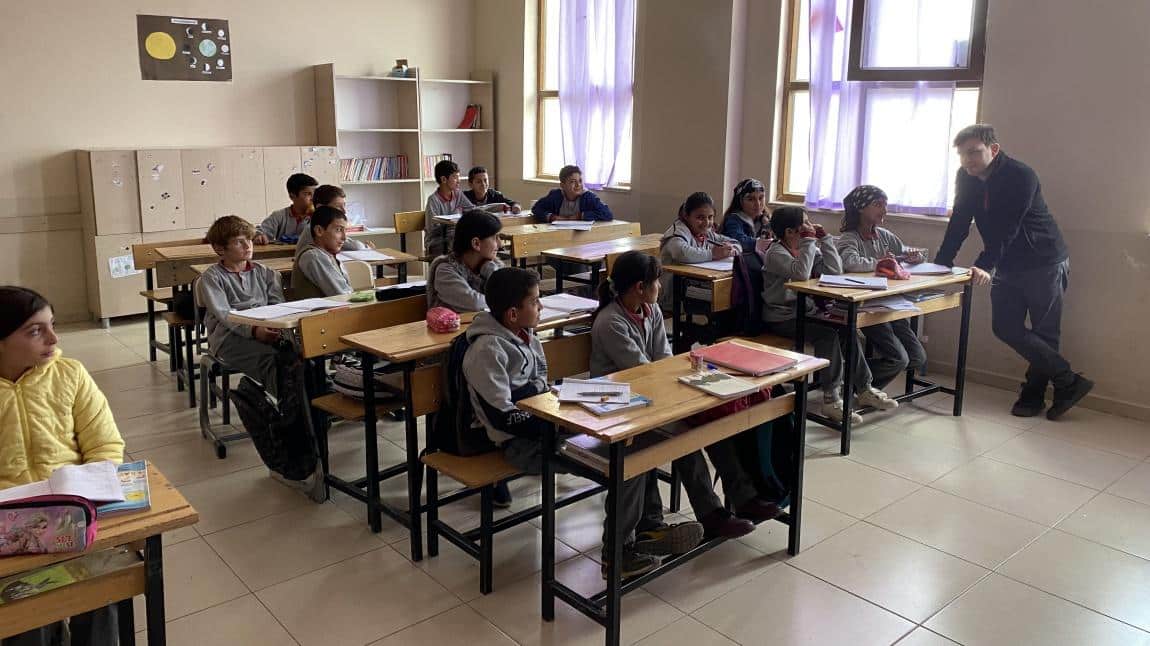Kaymakamımız Sayın Muhammet Serdar Erdoğan'ın Okulumuz Ziyaretinden